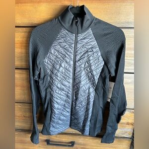 Athleta Black Quilted Jacket